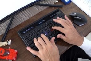 World’s First Mechanical Keyboard with Built-In Autocomplete Lets You Type 3x Faster