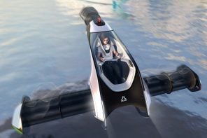 This single person electric VTOL aircraft leverages AI assist and dual joysticks for precision control